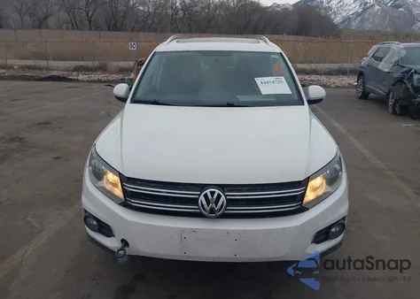 2012 Volkswagen Tiguan Se z USA, uszkodzony, nr VIN WVGBV7AX4CW518169